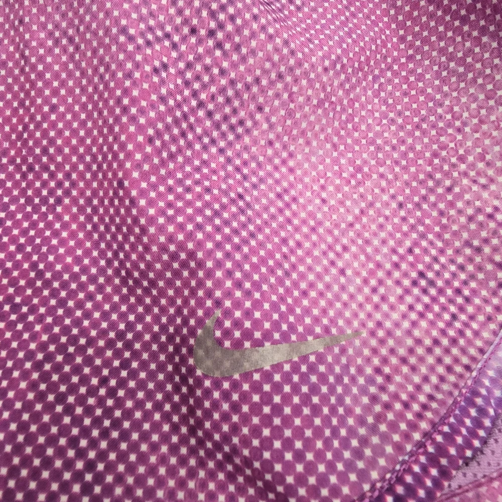 Nike Dri-FIT Women's Athletic Shorts Purple Geometric‎ Quick Dry Running Small